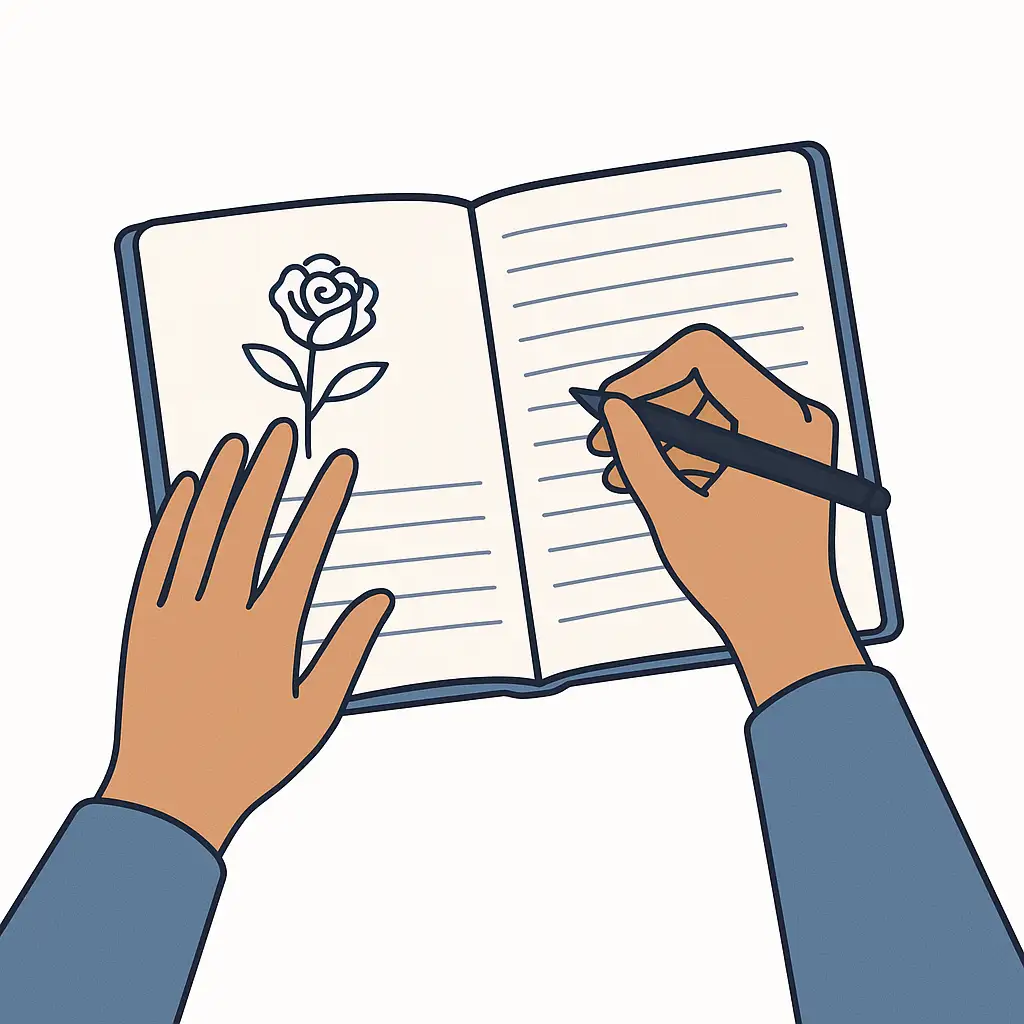 workbook hands